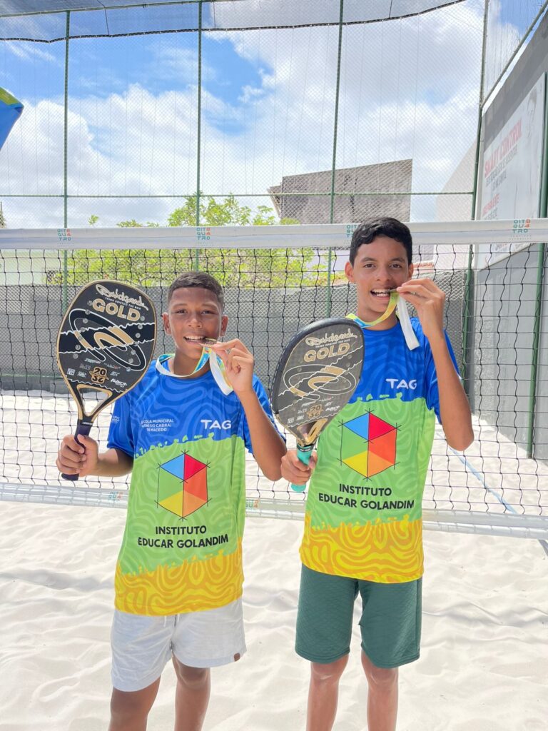 EDUCAR GOLANDIM BRILHA NO JERN’S 2024 COM A ESTRÉIA DA MODALIDADE BEACH TENNIS! 🏅🎾